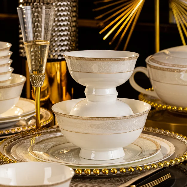 De Porcelana Fina Vajillas De Buena Calidad Juego De Vajilla De