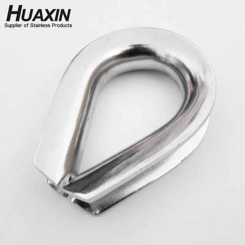 5/8 Stainless Steel Heavy Duty Wire Rope Thimble
