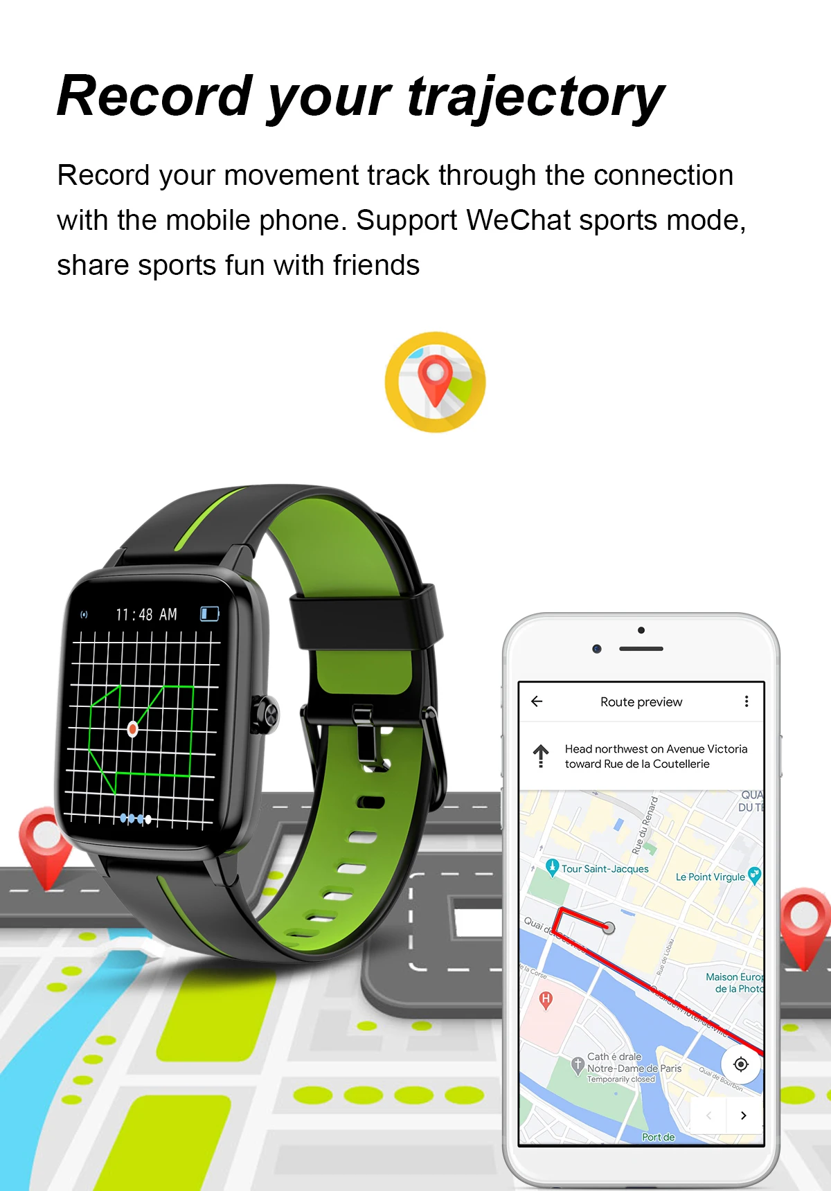 smartwatch glifo 5 pro