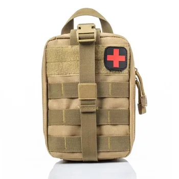 Portable tactical medical kit accessory waist bag camouflage multifunctional outdoor mountaineering rescue bag