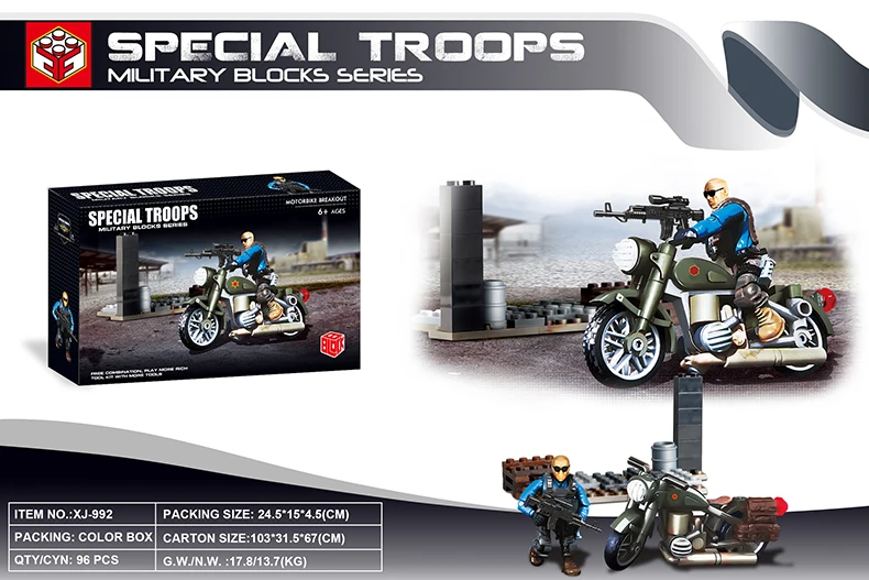 Multiple Styles Military Action Figures - Special Forces Toys