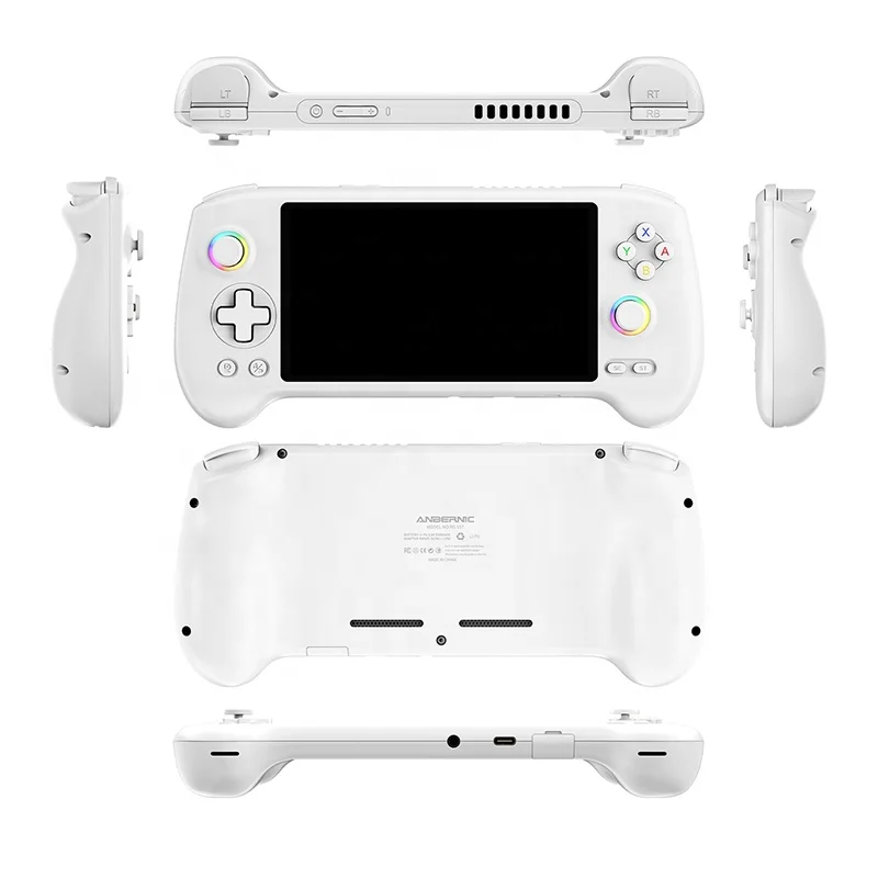 ANBERNIC RG557 レトロ携帯ゲーム機 Android 14システム 5.48インチ