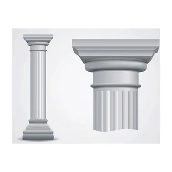 Professional Line Art Wall Face Decorative Lines cement Based Surface Mouldings