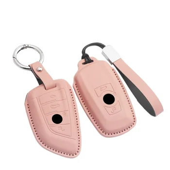 Car Key Cover For BMW X1 X3 X4 X5 X6 X7 F10 F20 F30 G20 G30 G01 F15 F16 G02 G05 Car Key Protector Shell Accessories