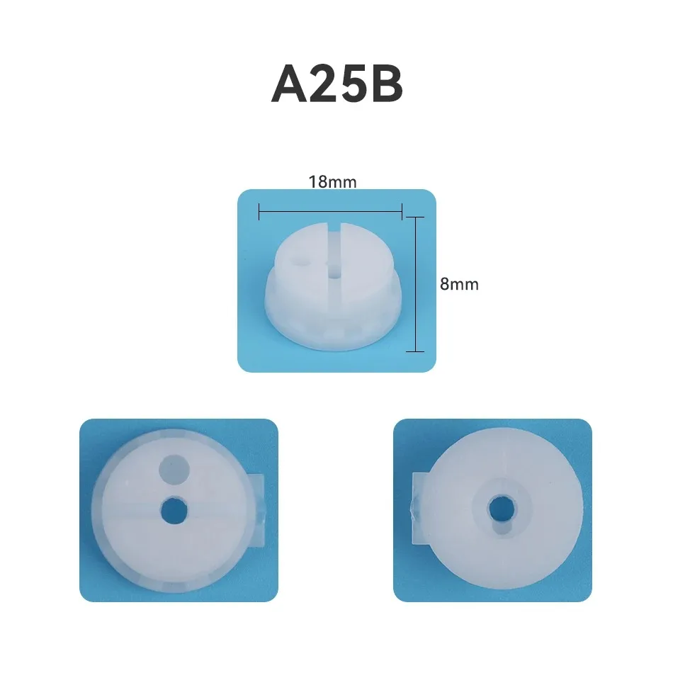 Good Quality 10pcs High Quality Type Lens Blocks Lens Edging Block Suction Cup for Lens Edger