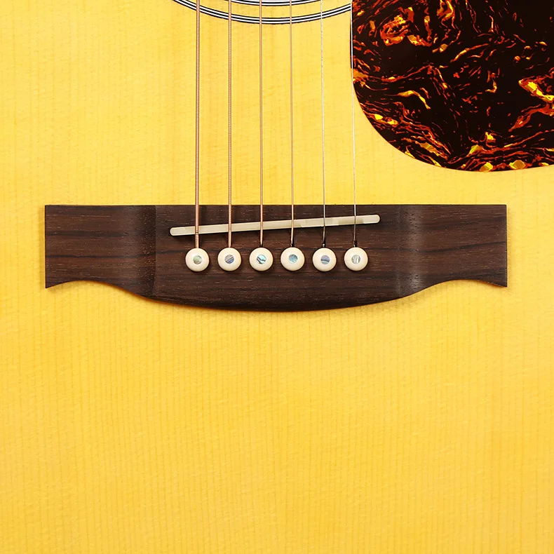 Newly Designed Semi Acoustic Acoustic Guitar And Equalizer Retro Oem