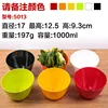 5013 Large Slanted Bowl