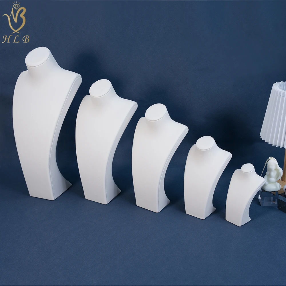 Guangdong Stock Mannequin Jewelry Busts Wholesale Necklace Display Stand  Set Jewellery Display Stands for Shops