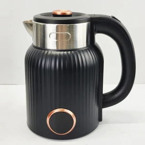China Small Kitchen & Home Appliances Double Layers 1500w 1.8L Electric Kettle Thermos #304 Stainless Steel with LED Display