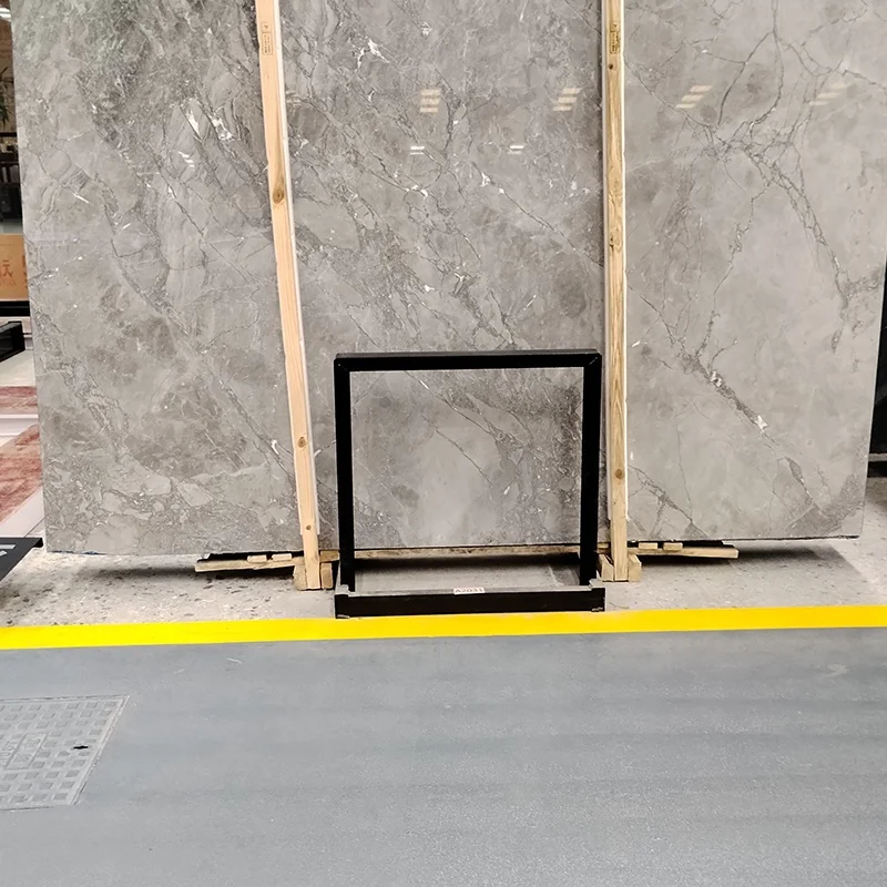 Hot Sale Wholesale Polished Grey Silver Waves Marble Slabs And Kitchen And Bathroom Tiles Cut To Size Countertops And Pools
