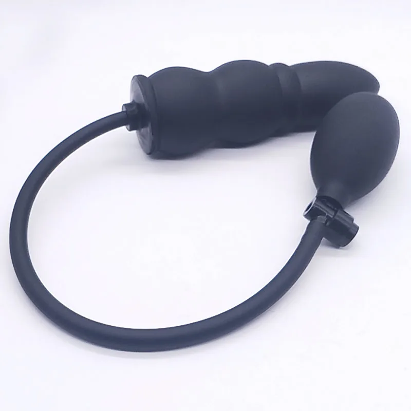 Inflatable Sexshop Plug Anal Silikon Bdsm Anal Plug Anale Con La Coda  Immagine Inflatable-Butt-Plug