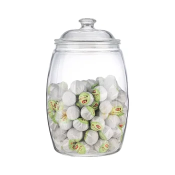 High End New Product Kitchen Storage Containers Glass Jar with Lid for Food Storage Nuts Cookie Grain Snacks Storage Containers