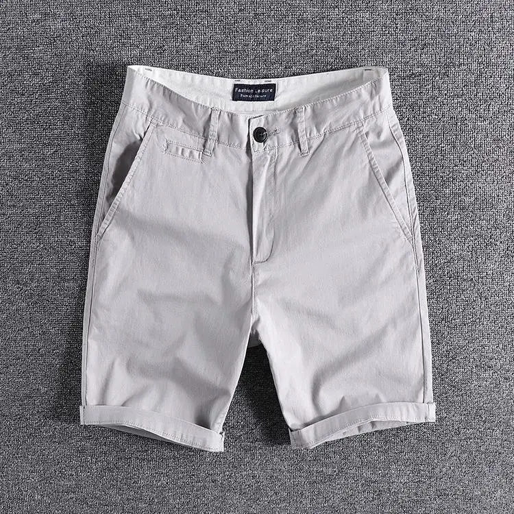 2022 Sommer benutzerdefinierte Herren-Shorts Fabrik Großhandel günstige Shorts Herren Khaki Chino-Shorts Herren378_voghion.com