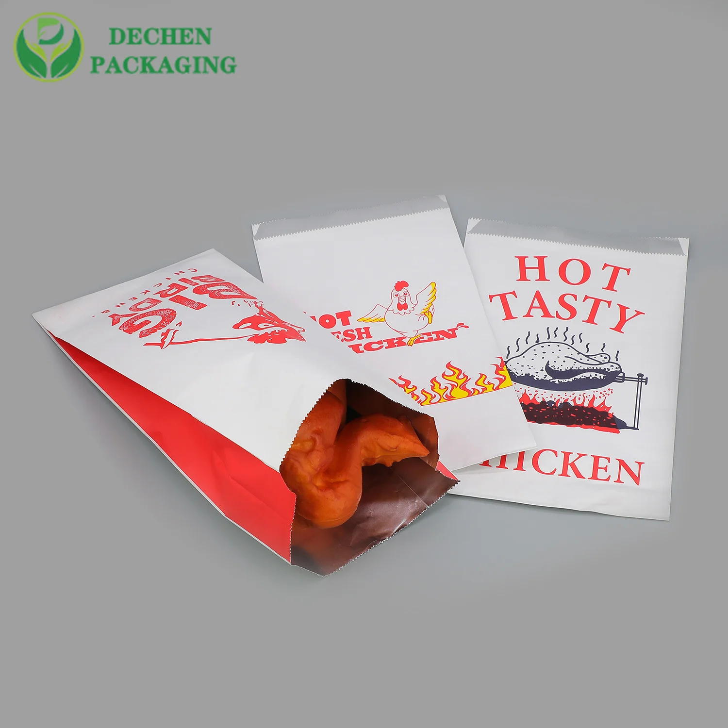 Bolsas de papel de kebab al por mayor asequibles Bolsas de papel de aluminio para asar a la parrilla