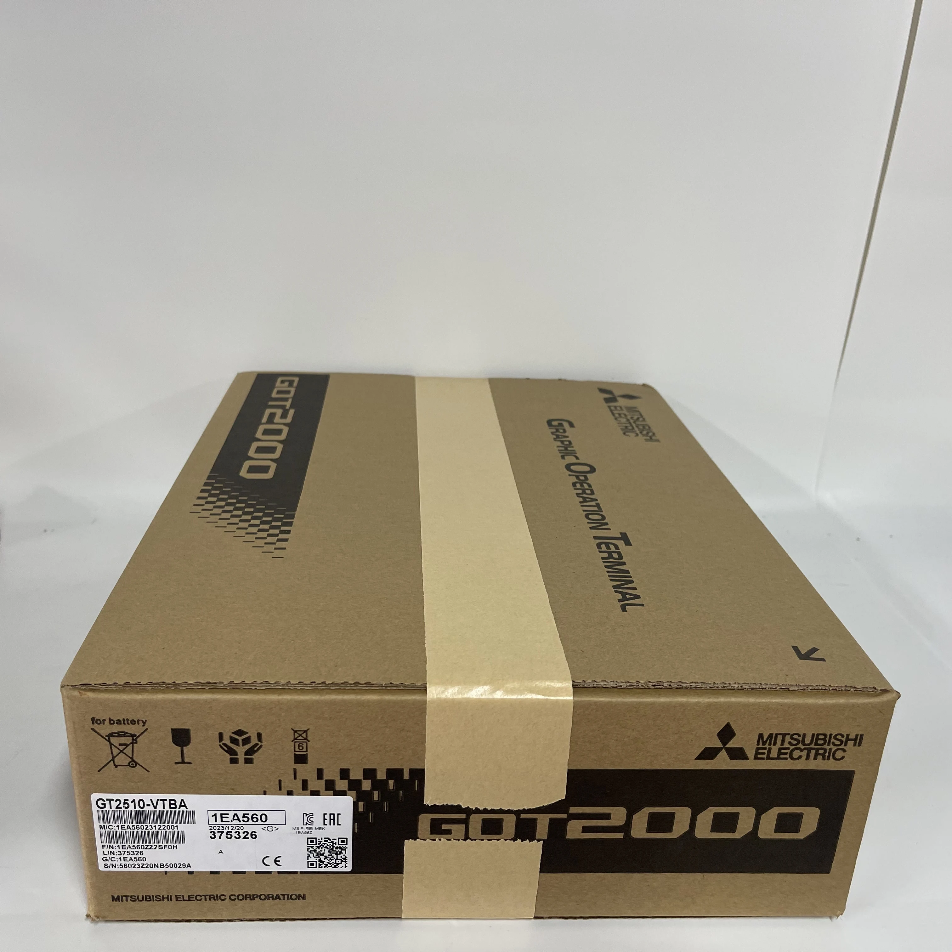 MITSUBISHI ELECTRIC Graphic Operation Terminal HMI GT2510-VTBA