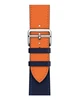 Oranqe + azul oscuro