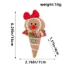 X3-55 เครื่องประดับขนมปังขิง-สไตล์ผู้หญิง