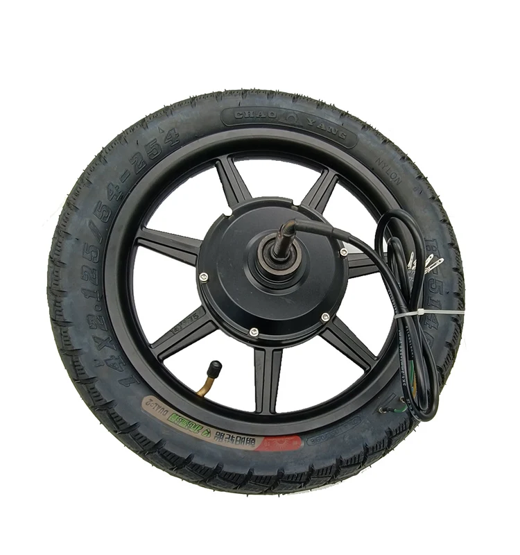 DGWZ 14 Inch Electric Bike Motor - 350W/500W Brushless Hub