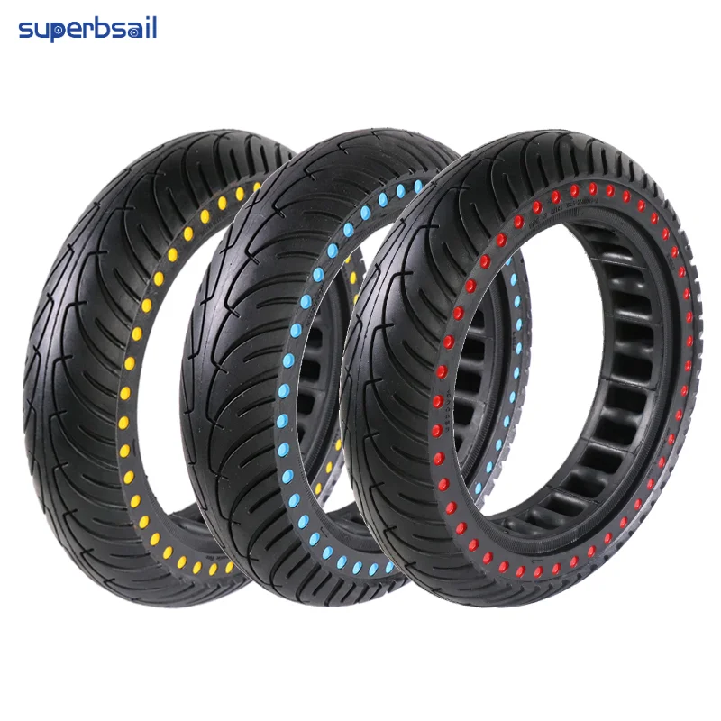 eu stock solid rubber tire 8 1/2x2 solid tire 8.5inch at 10inch scooter tire para sa xiaomi m365/pro/pro2/1s