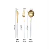 Set bianco/gold-3pcs