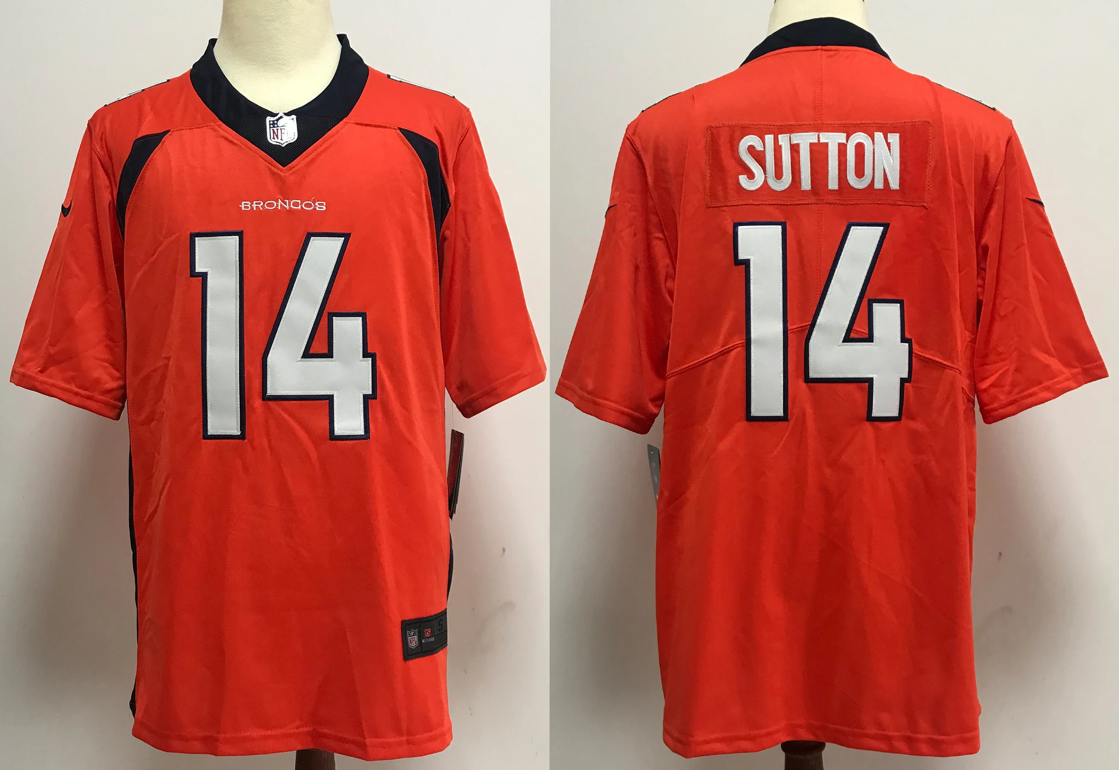 Wholesale youth/kids Denver 3 Russell Wilson 2 Patrick Surtain II Football  jersey S-XL From m.