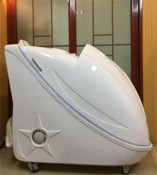 Best Seller Combining Dry Infrared Ray Sauna And Steam Sauna Beauty Sitting Capsule SPA With LED Light And Music And Ozone