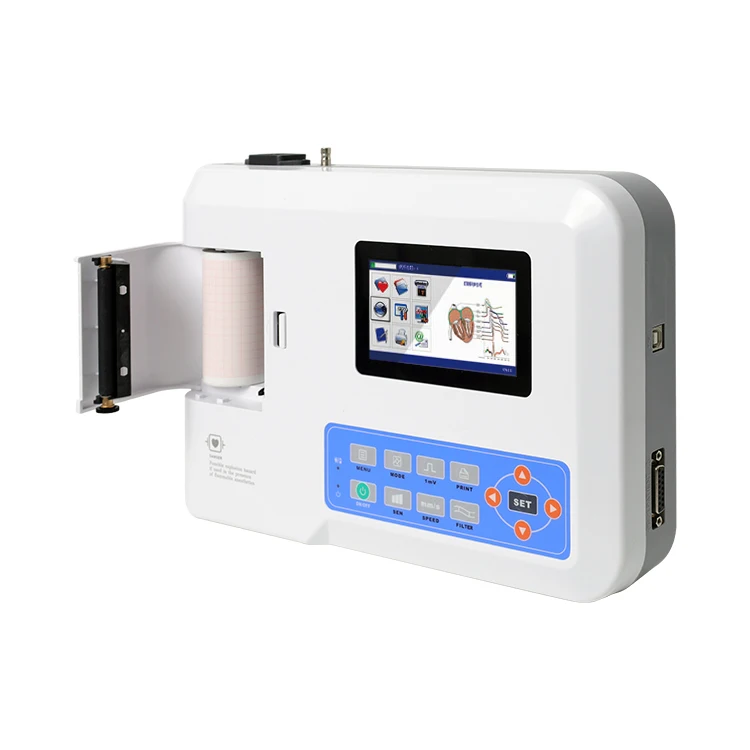 CONTEC Китай цифровой три канала ECG300G 3 канала низкая цена электрокардиограф