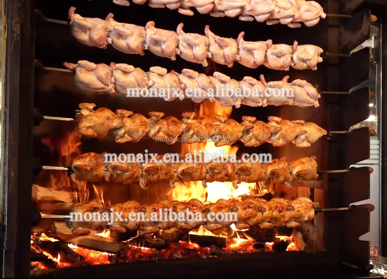 commercial electric gas arabic chicken roaster