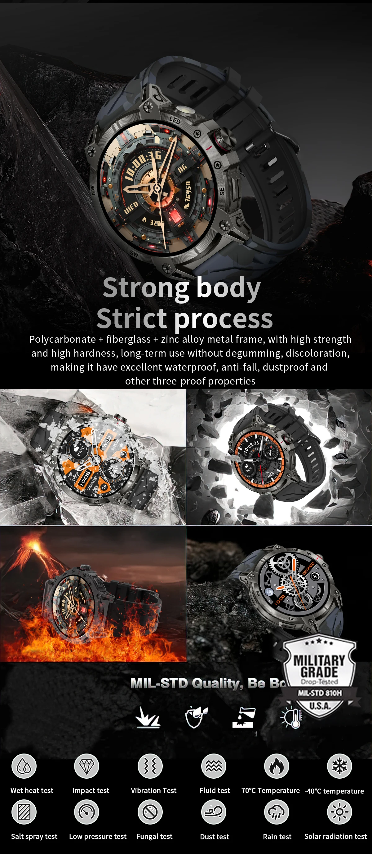 2026 KC89 Outdoor Sports Men Smart Watch 1.85