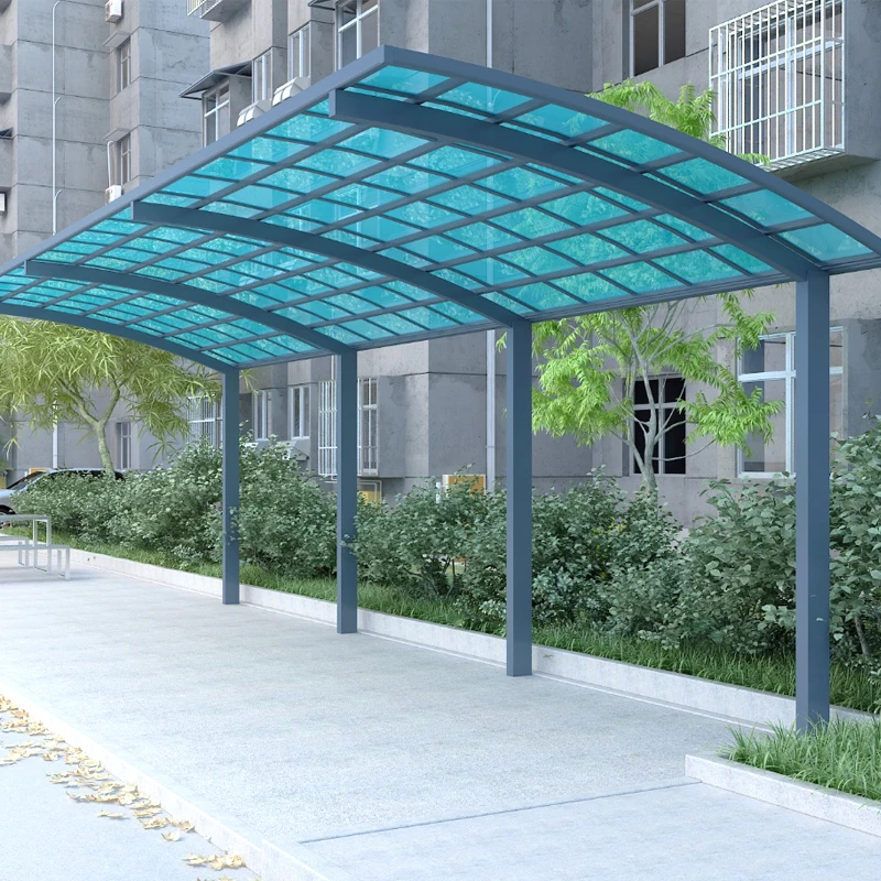 Aluminum Frame Material and Garages Canopies & Carports Type Car Garage Shelter