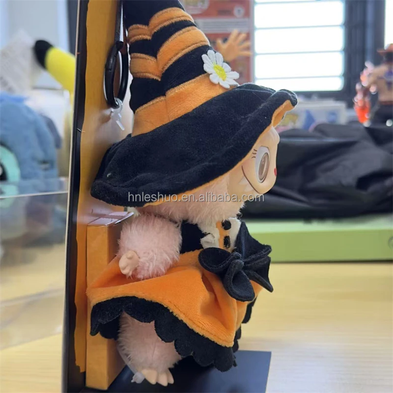 ぬいぐるみ POPMART labubu mokoko Magic of Pumpkin Labubu The Monsters Mokoko Magic Of Pumpkin Vinyl Plush