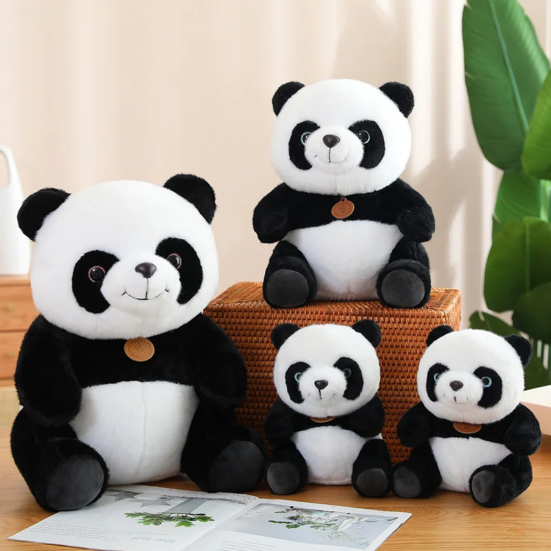 25cm Soft Stuffed Panda Peluche Cute Kawaii Toy