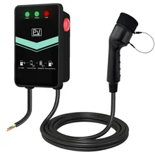 AC European standard Type2 charging plug and charge version Indoor/Outdoor Use Wall-mounted EV Charger