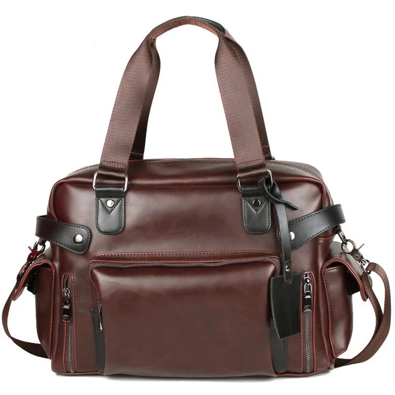 Bolsos De Piel Sintética De Alta Calidad Para Hombre,Maletín De Gimnasio  Convertible,Impermeable,Para Ordenador Portátil,Bolsa De Aseo Para Viaje -  Buy Maletines Para Los Hombres,Los Hombres Anti-robo De Bolso De,2020 Nueva  Moda Oem