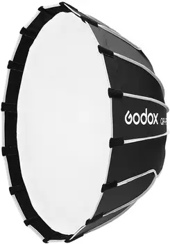 Godox QR-P60T 60cm/23.6in Professional Foldable Quick Release Parabolic Softbox With Standard Bowen Mount & Diffusers detail image