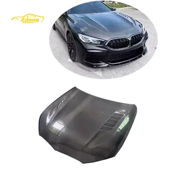 For 2019-2022 BMW 8 Series M8 G14 G15 F91 F92 Wet Carbon Fiber Hood