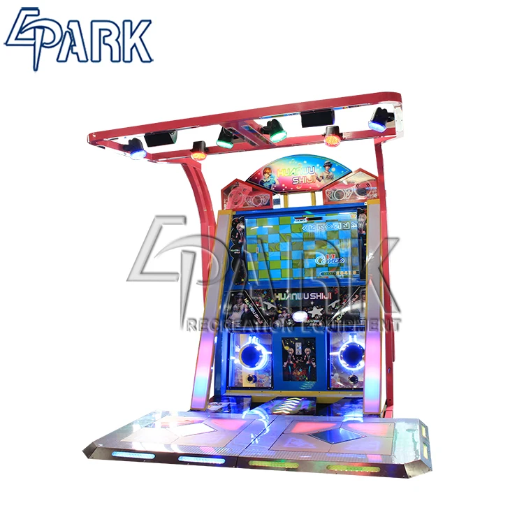 Dance Drum Revolution Double Player Competition Arcade Video Game Machine for Game Center