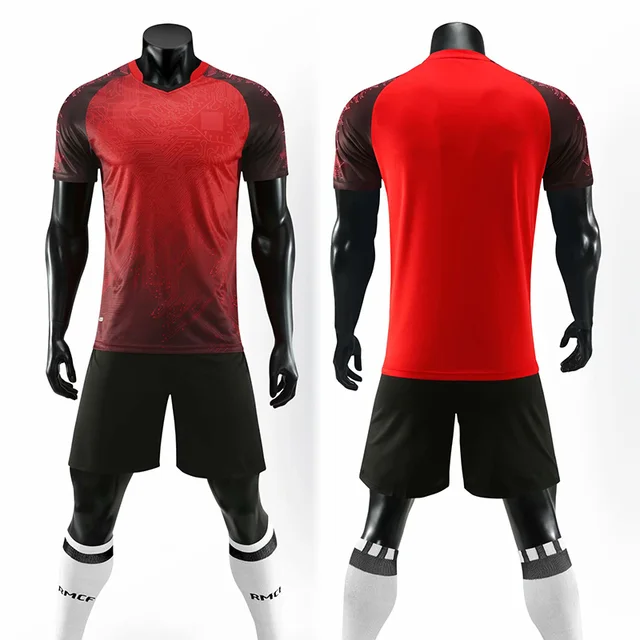 High Quality Customizable Soccer Wear Stretchable Top Gear Design for Summer Autumn & Winter OEM Automated Cutting Supply