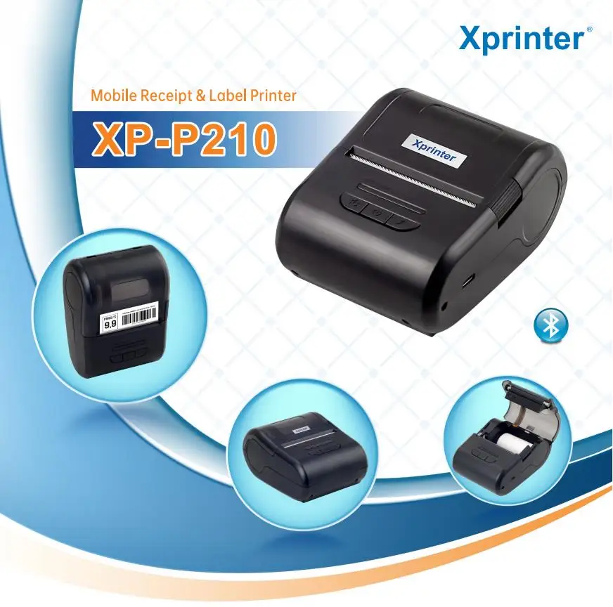 Impresora Térmica X-Printer XP-470B 108mm 127mm/s Imprime Códigos de Barras  | Bidcom