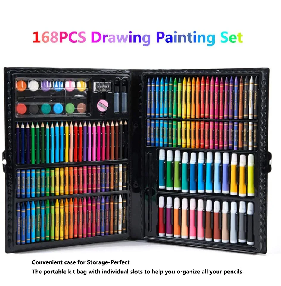 Art Set Crafts Painting Drawing Kit for Budding Artists