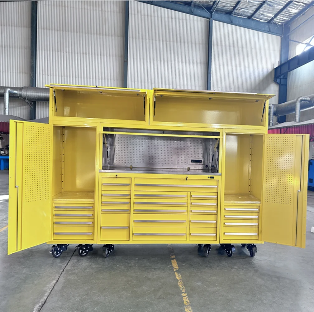 Modular Tool System For Mechanic Garages Metal Steel Large Drawer Tool Storage