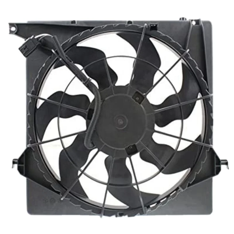 Radiator Cooling Fan For Hyundai ix45 Santa Fe SantaFe 2.0T 2013 2014 2015 2016 2017 25380A1500 25380-A1500 25380-4Z500