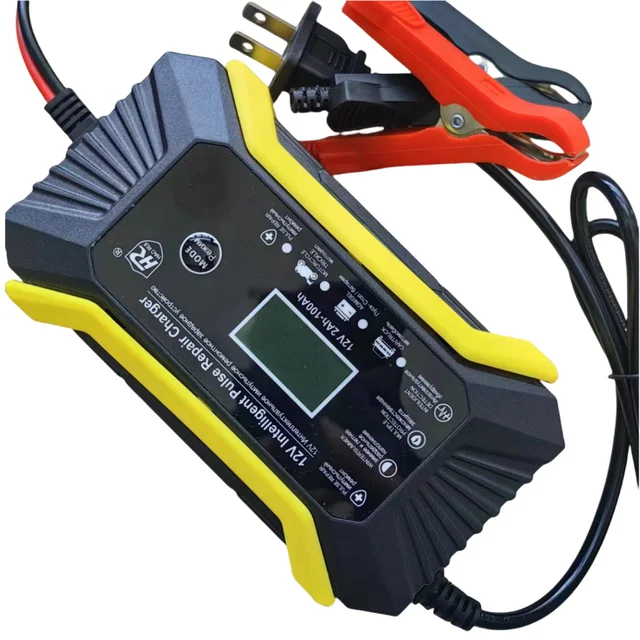 Cheap Wholesale ce fcc rohs certificated 24v 6a car start stop battery charger motorcycle lead acid battery charger