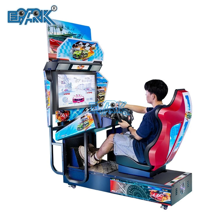32 Inch Video Arcade Machine Coin Operated Racing Game Machine Simulator Outrun Racing Arcade Machine