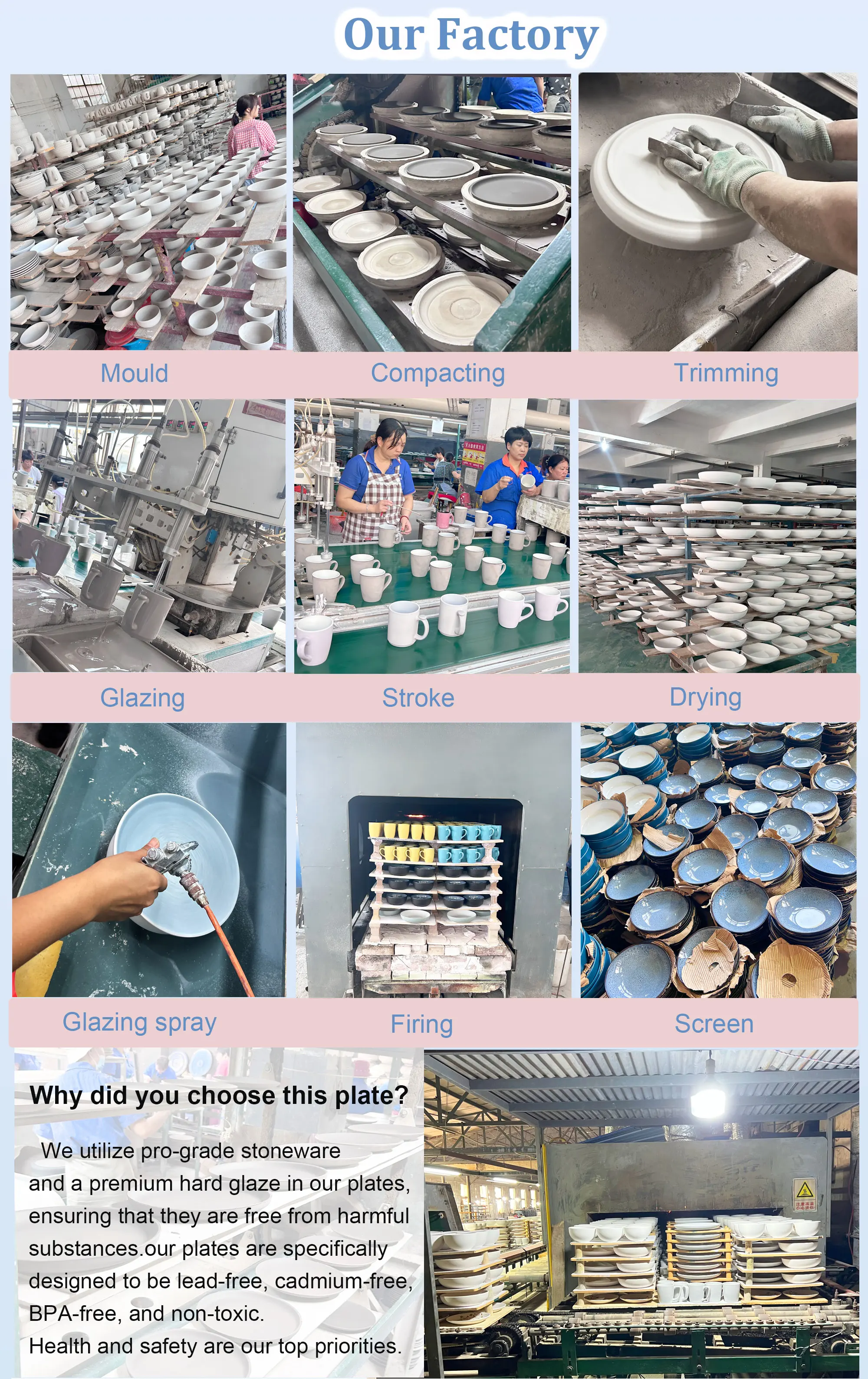 Wholesale 16 Pcs European Classic Design Fine Ceramic Tableware