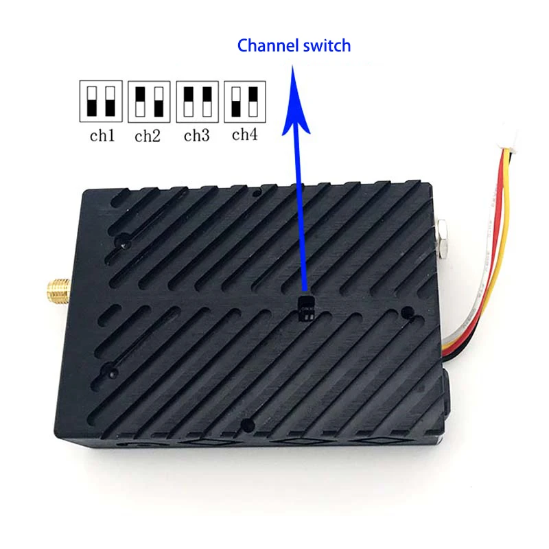 1.2Ghz FPV Wireless Video Transmitter and Receiver Lightweight with 4 Channels