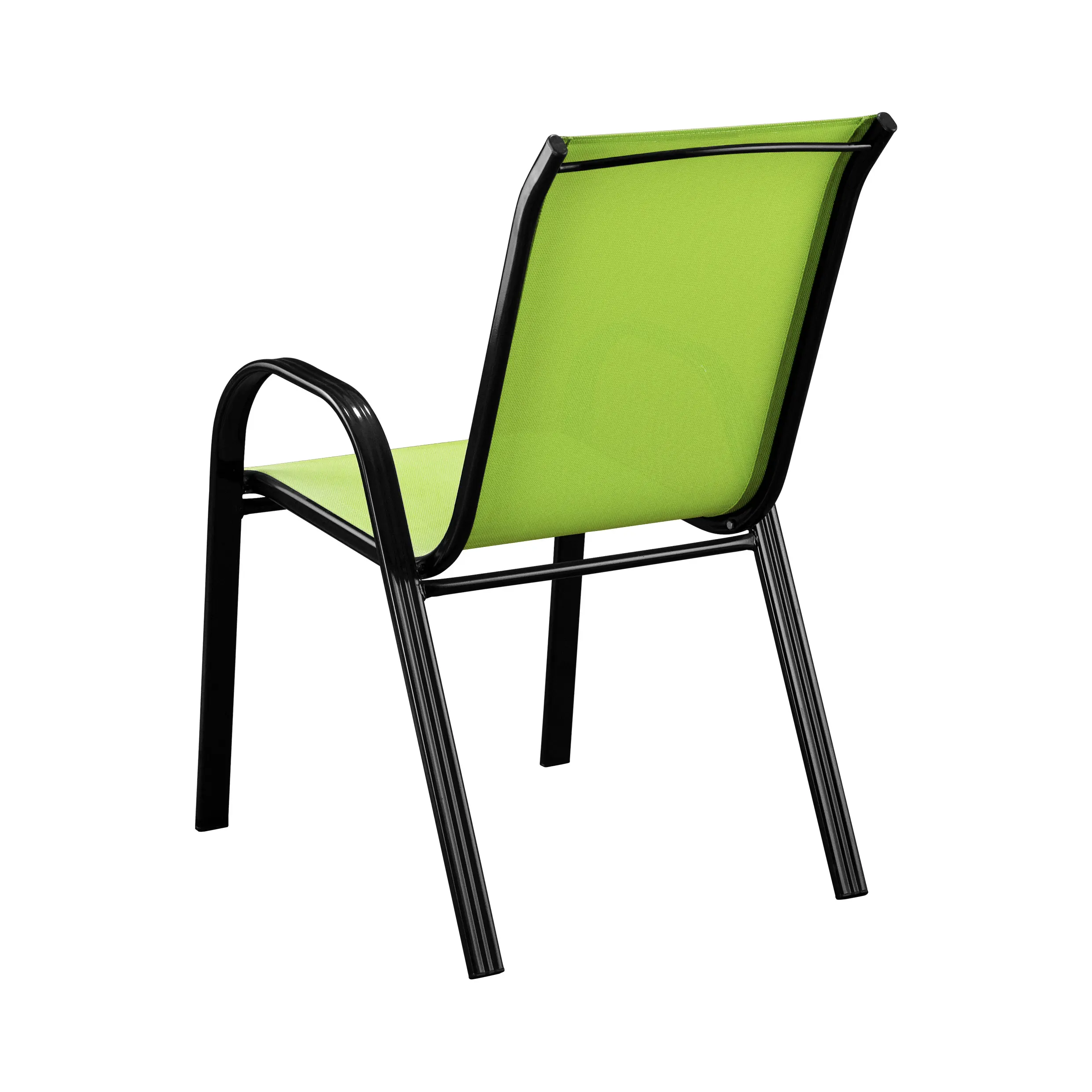 Cheap Stacking Custom Color Green Garden Sling Save Space Event Travel Chair