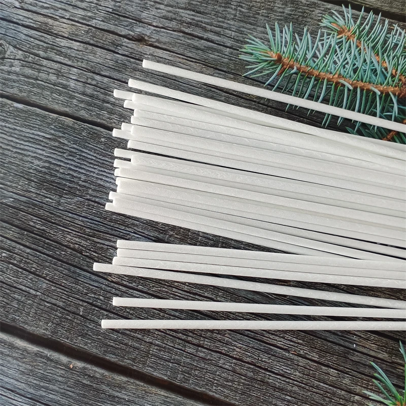 Fashion Black White Natural Color Synthetic Reed Sticks Good Absorption Fragrance Polyester Fiber Reeds