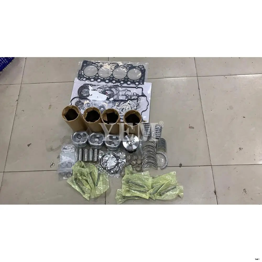 C3.3 Overhaul Rebuild Kit With Piston Rings Liner Bearing Valves Gasket Set 1J751 for Caterpillar