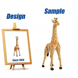 Shengye Brand China Manufacturer Custom Plush Toy for Children Christmas Gift Stuffed Animal World Giraffe Plushie Doll Toys
